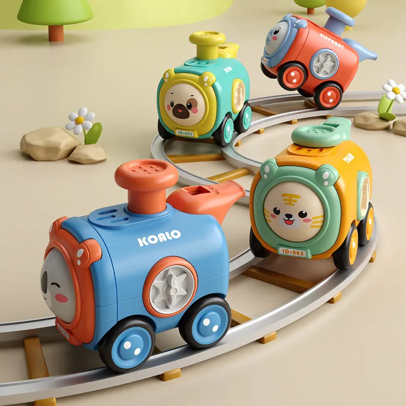 Small Train Cartoon Toy