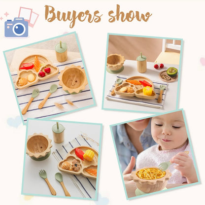 Suction Plate Cups Feeding Set