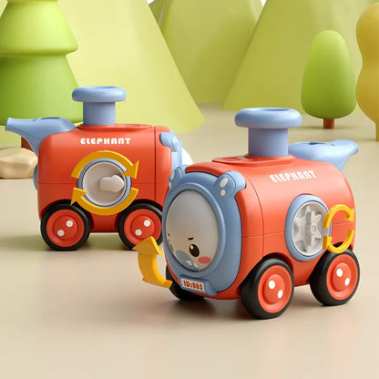 Small Train Cartoon Toy