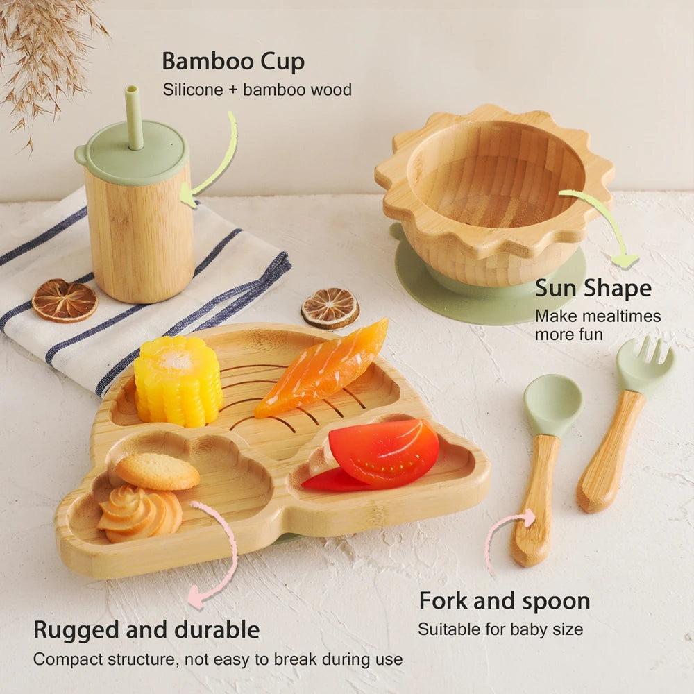 Suction Plate Cups Feeding Set